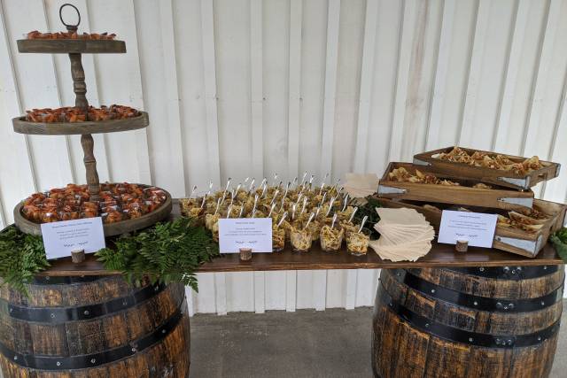 Appetizer station