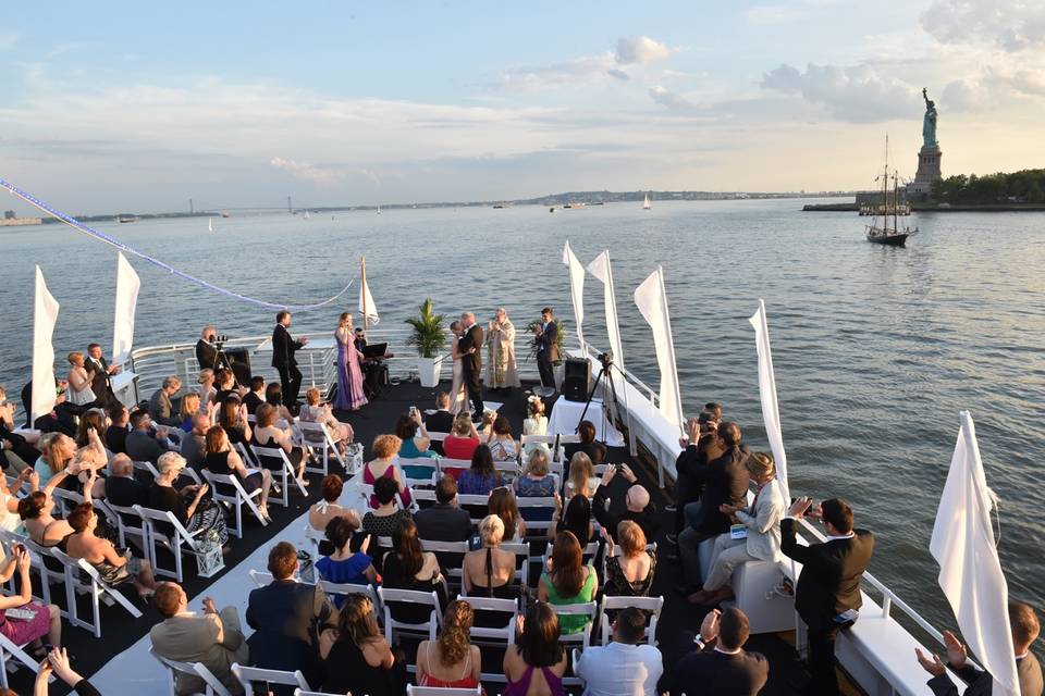 yacht wedding new york