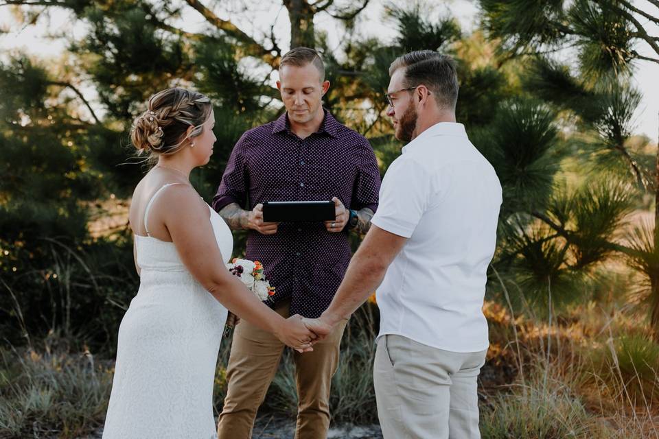 Beautiful Beach Ceremony