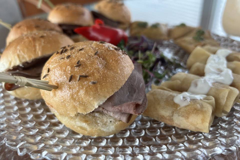 Beef on Weck Slider