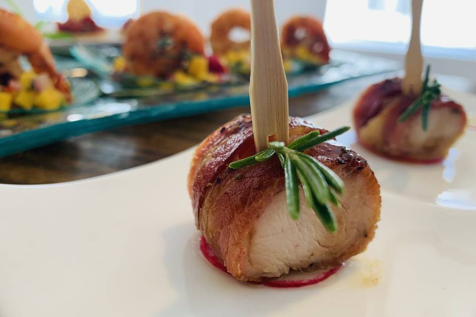 Bacon Wrapped Scallop