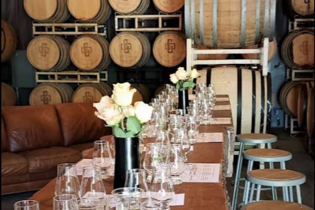 Wedding reception table