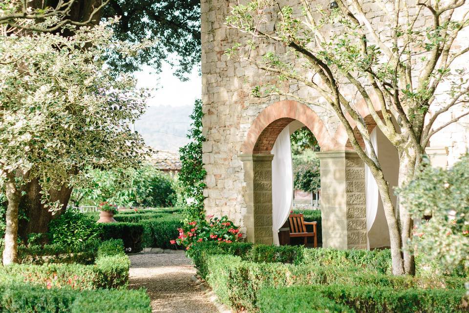 Chianti castle