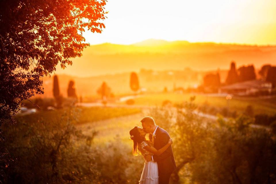 Tuscan sunset