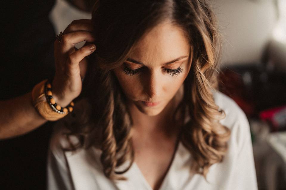 Bride preparations