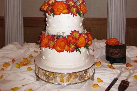 Joana and Bryan Wedding Cake