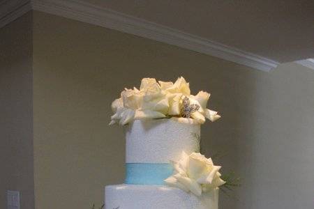 Christina and Christian wedding cake.