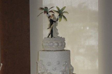 Alvin and allison's wedding cakes.