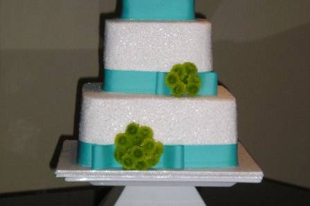 Nichole and Will Wedding Cake