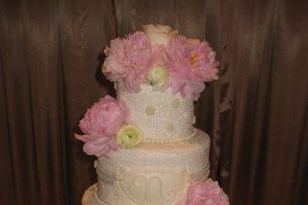 Chloe and Matthew Wedding Cake