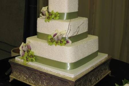 Charis and Dace Wedding Cake