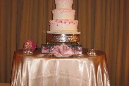 Salma and Erick Wedding Cake