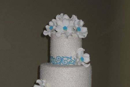 Christina and Ryan Wedding Cake.