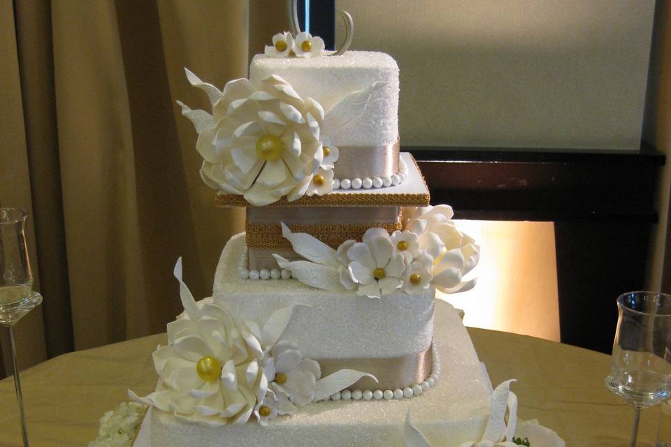 Christine Lee Wedding Cake.