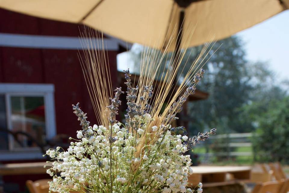 Handmade centerpiece