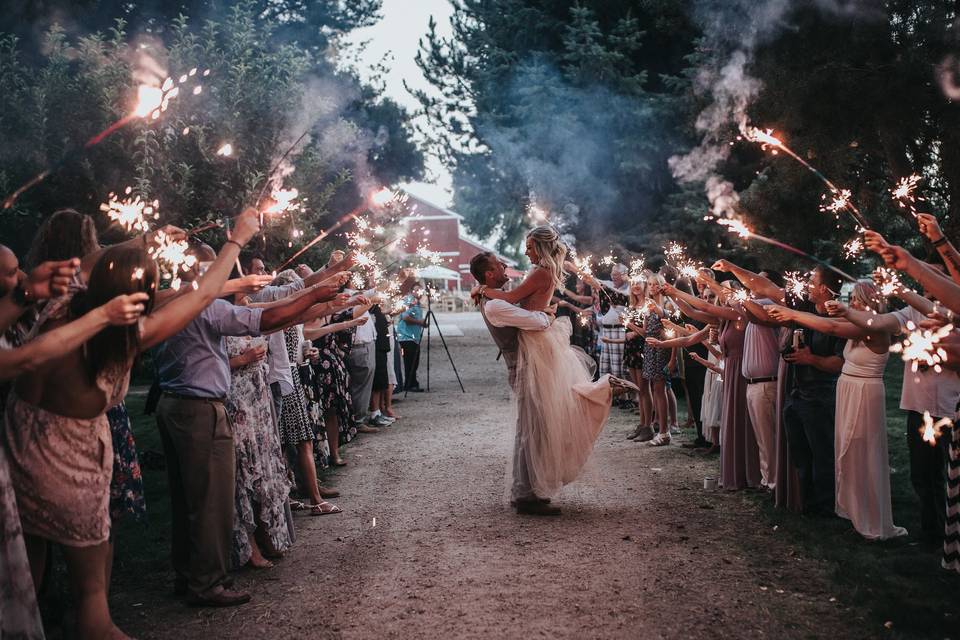 Sparkler exit