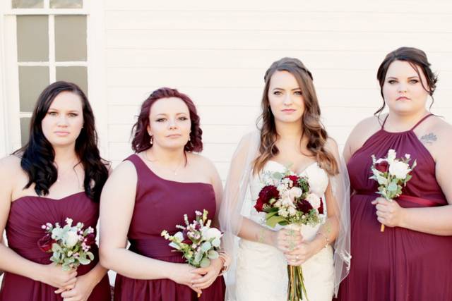 The wedding party