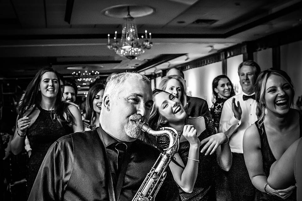 Playing the sax | Dear Stacey Photography