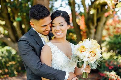 Sweet newlyweds