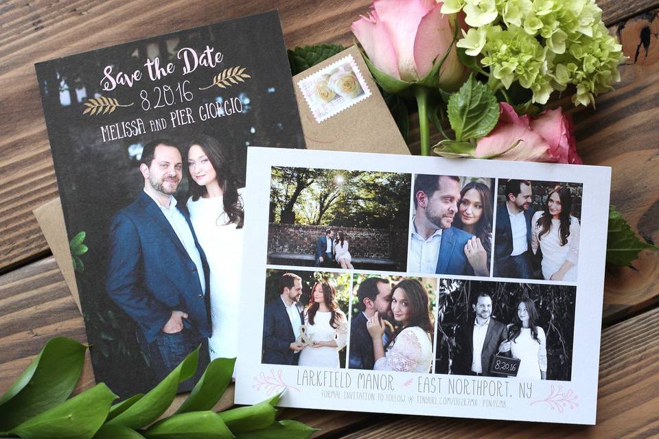 Pictures in invitations