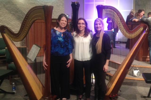Harp trio wedding