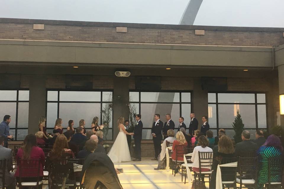 Wedding in Hyatt hotel STL