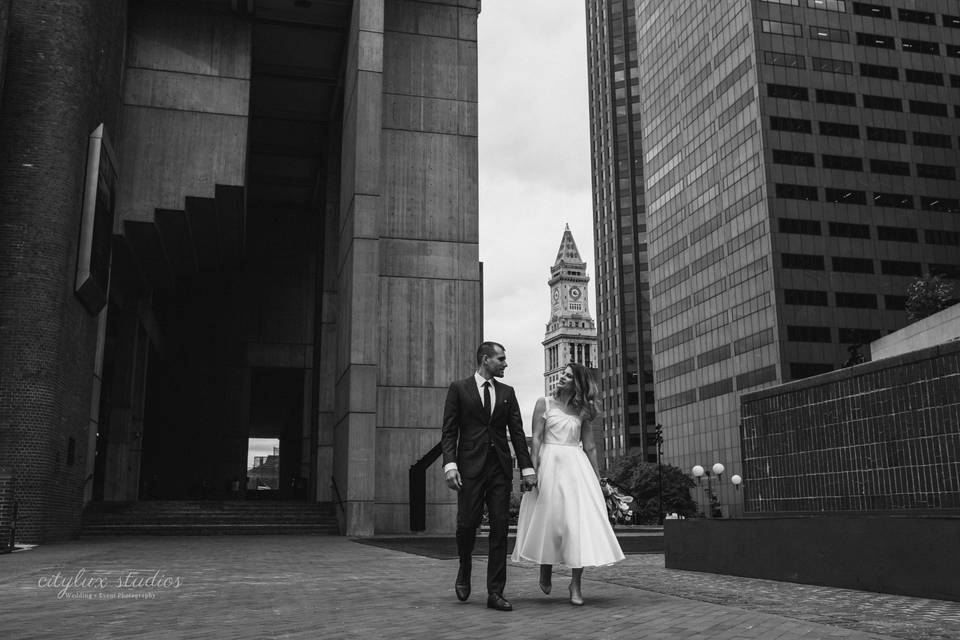 Boston City Hall Wedding