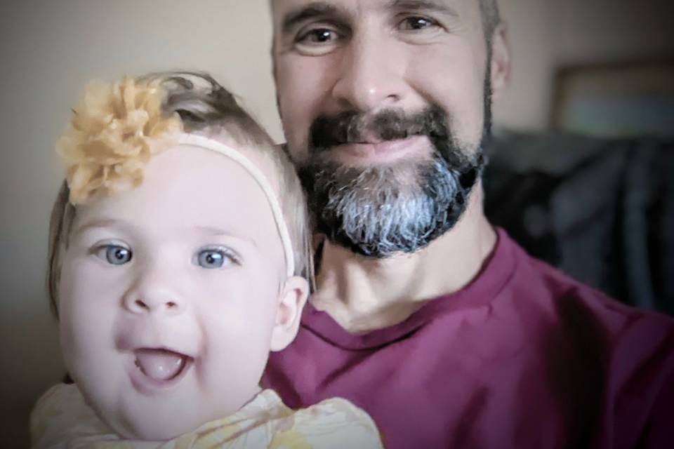 Me and my baby Colette