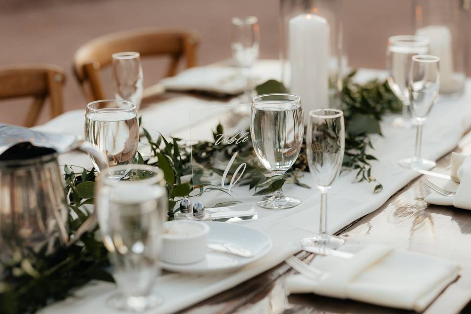 Stunning table scape