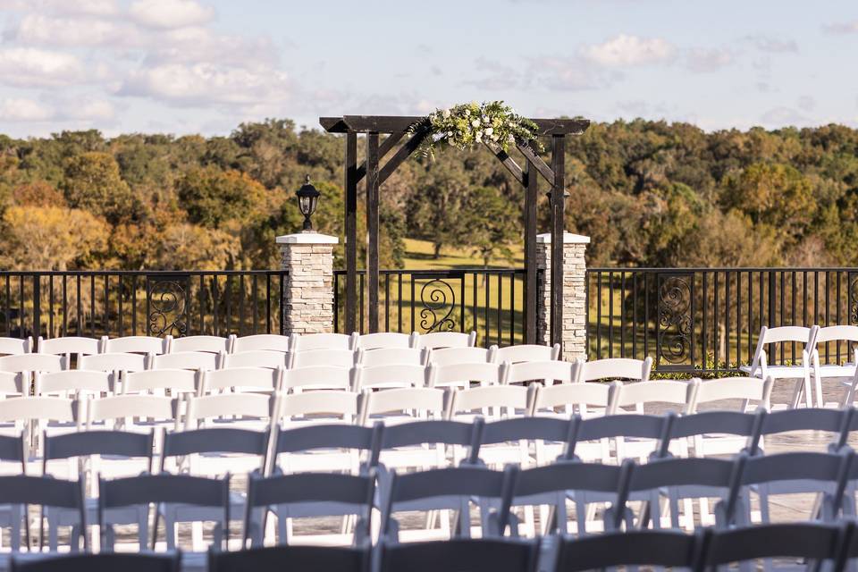 Terrace ceremony