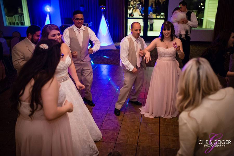 Wedding dance party