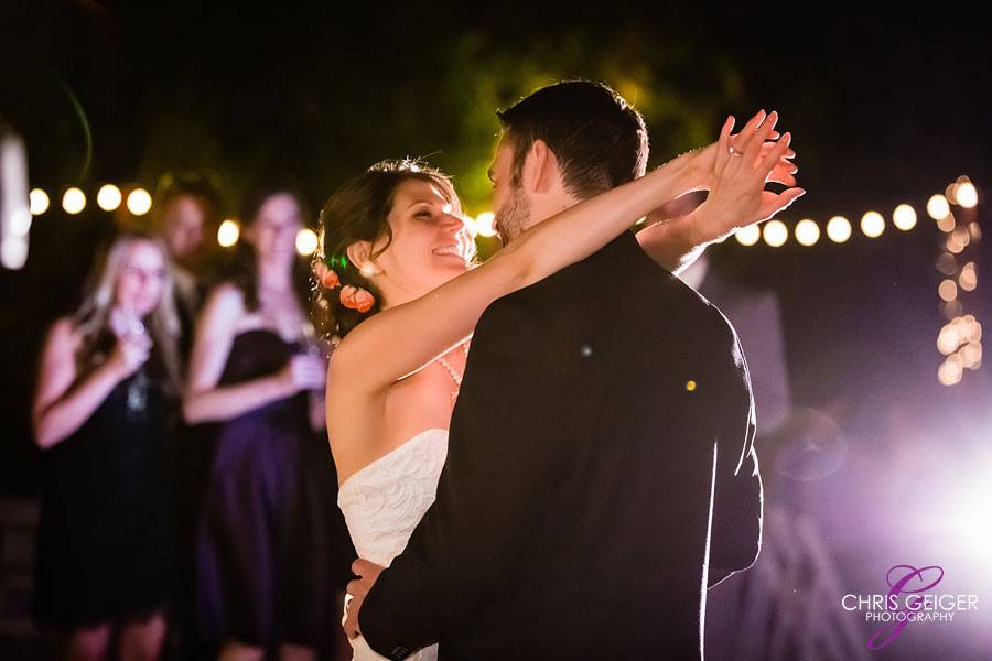 Couple dancing