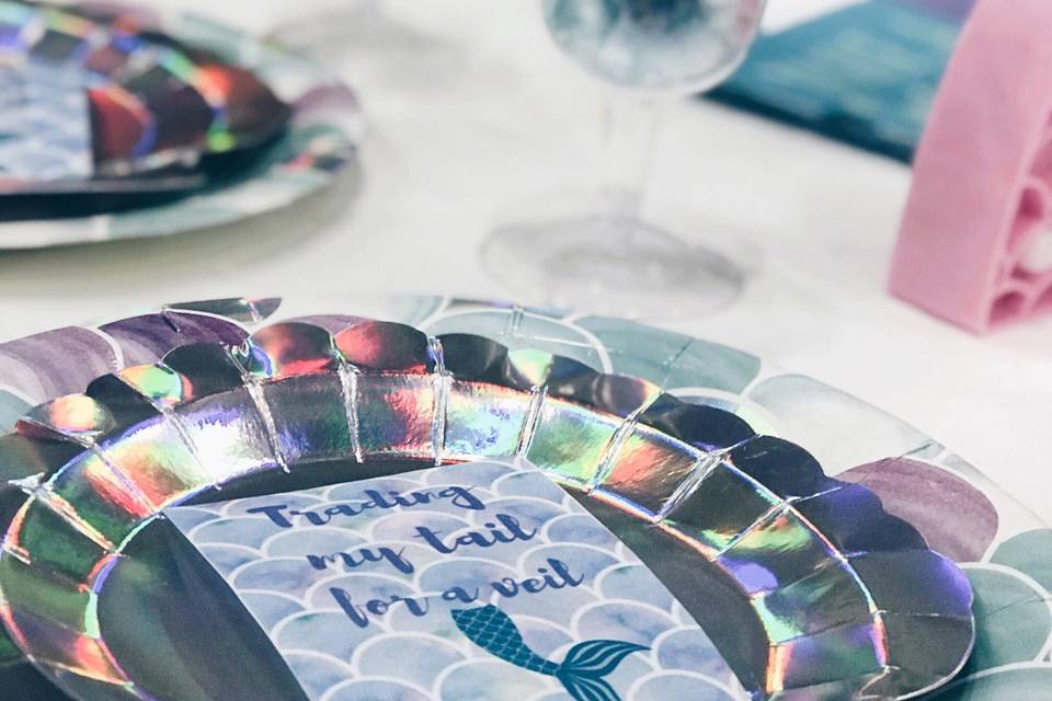 Mermaid Theme Bridal Shower