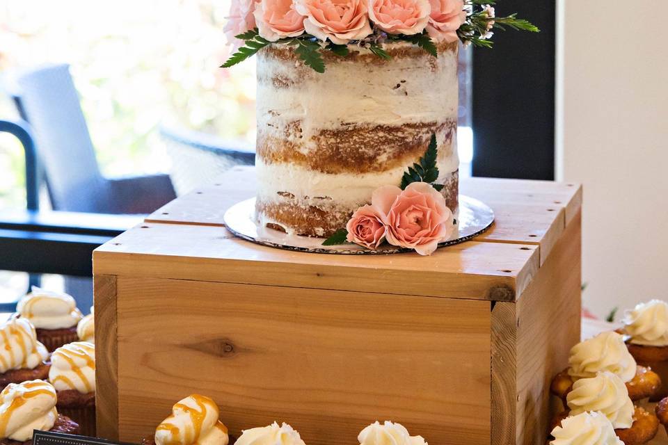 Cake and pastry table