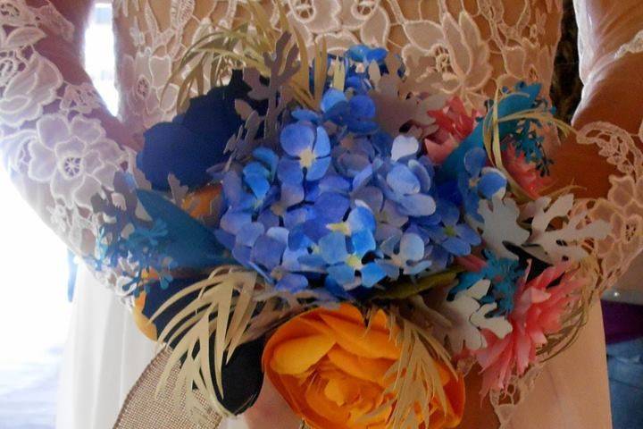 One of our paper bouquets.