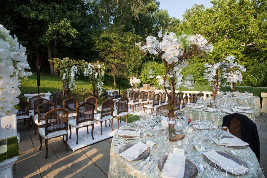 Ceremony and reception space