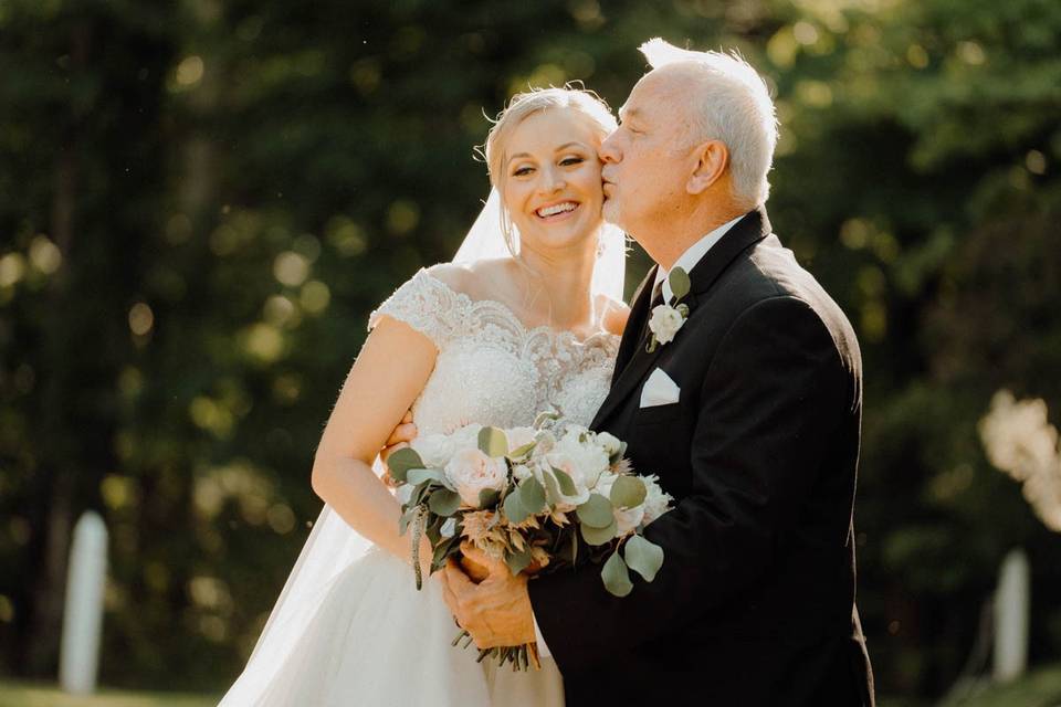 Bride and her Father