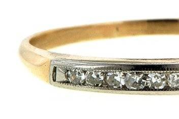 Channel Set Diamond Band