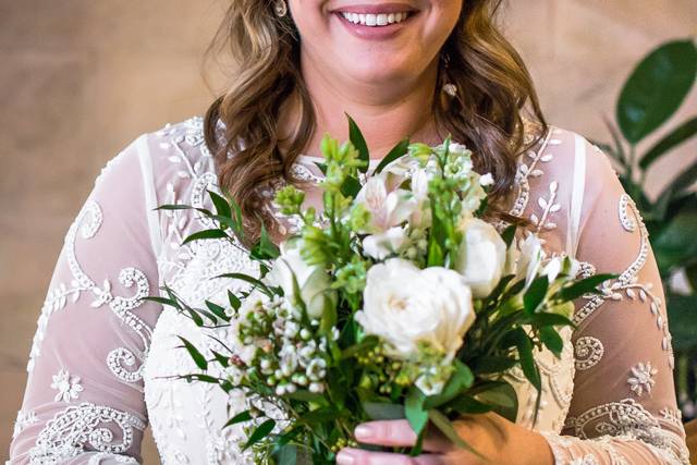 Happy bride