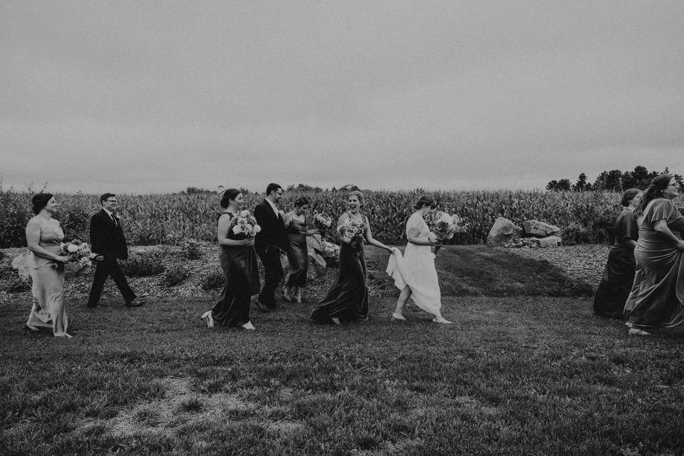 Fall Vintage Wisconsin Wedding