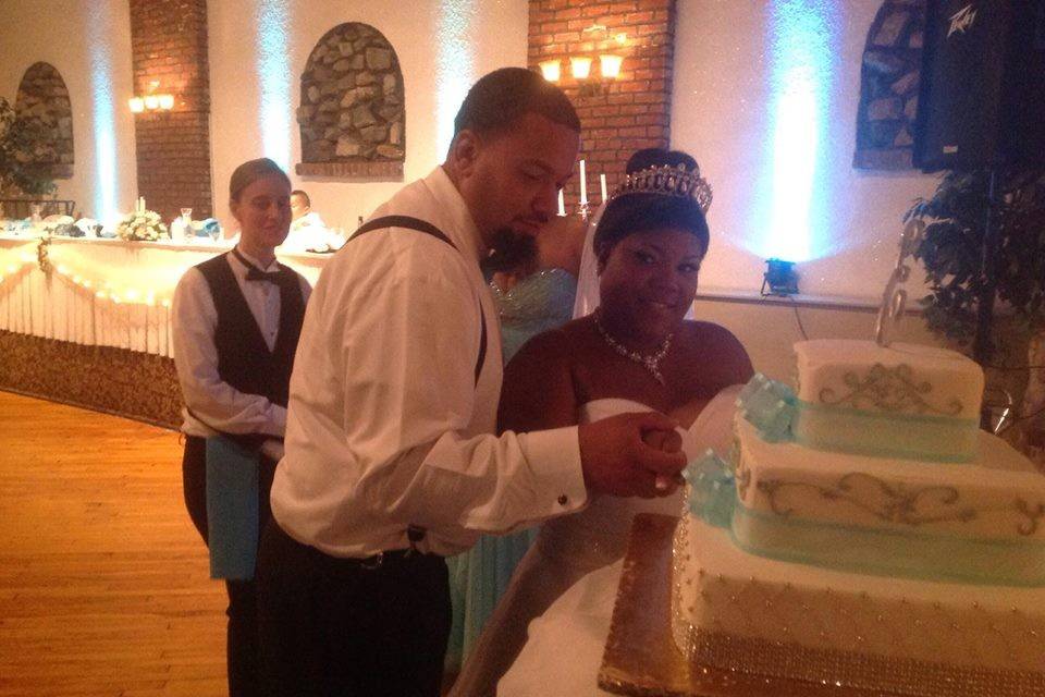 Custom Cake designed by Keen Eye designs