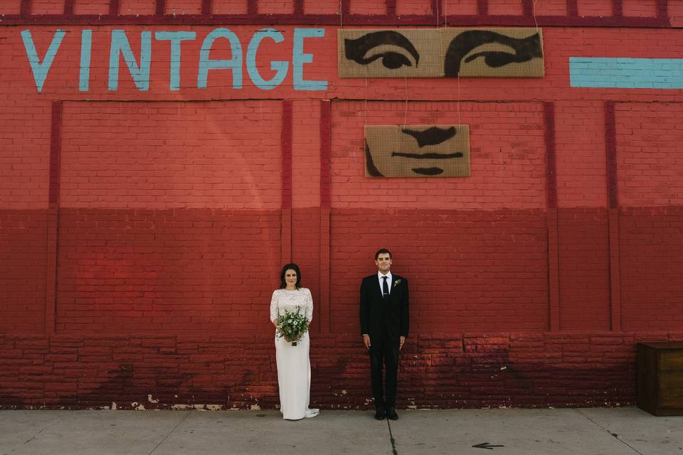 Urban Denver wedding