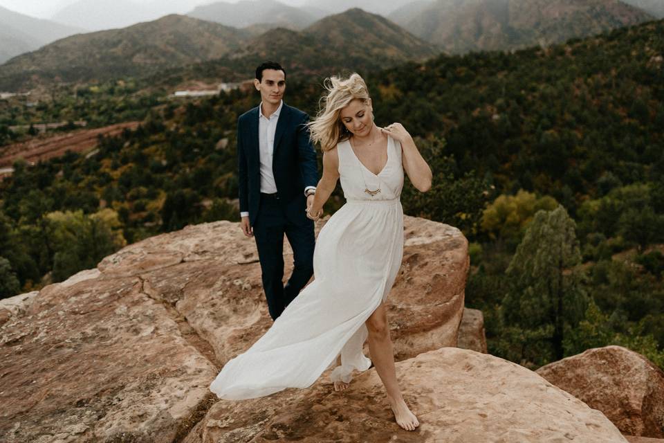 Garden of the gods wedding