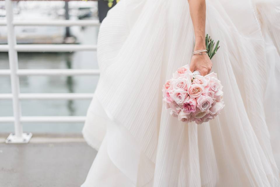 Pink flower bouquet