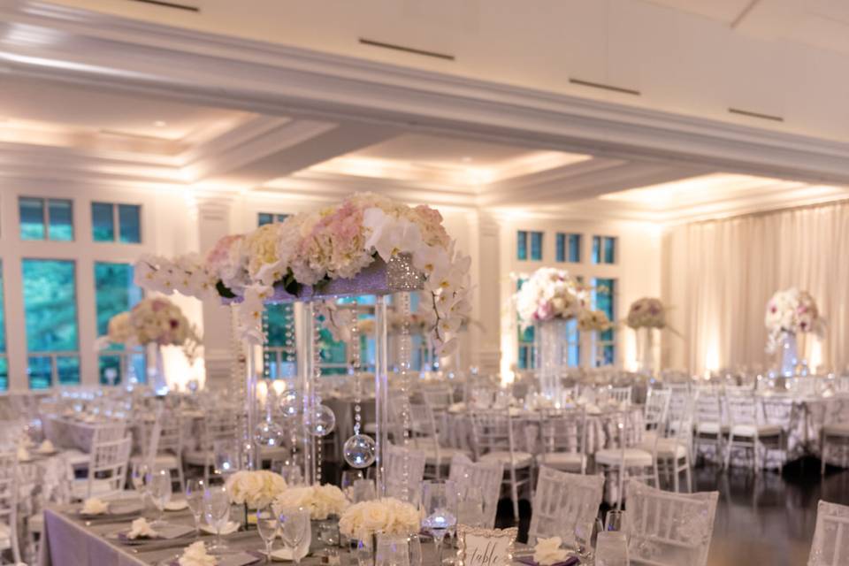 Reception hall event space