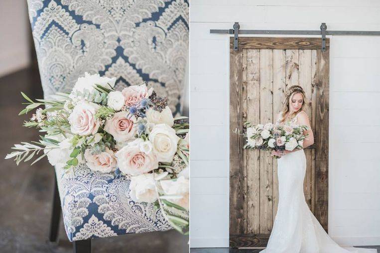 Venue 311 french country themed wedding. Photography by Harper Blankenship.