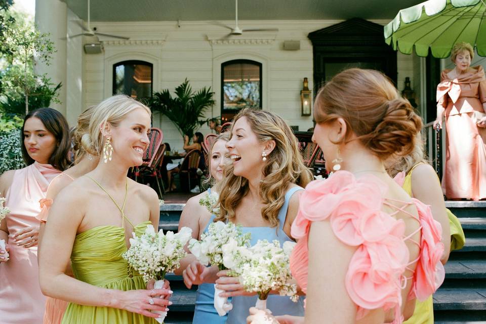 Bridesmaids at Column Hotel
