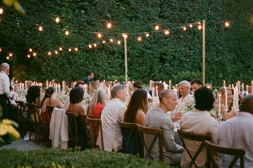 Italy Wedding Dinner
