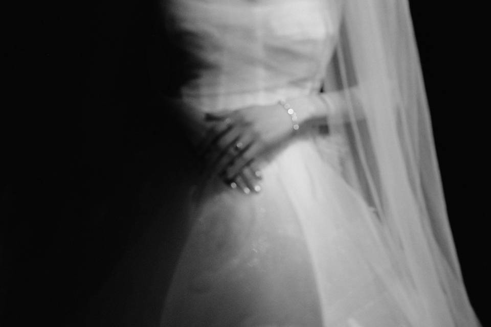 Black and white ring photo