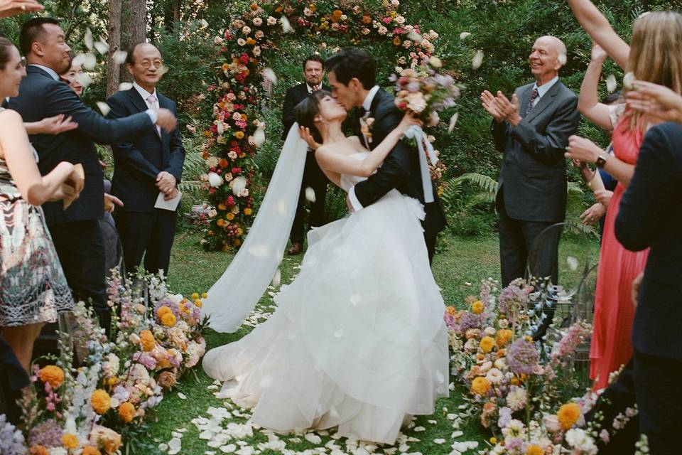 Vows in the redwoods